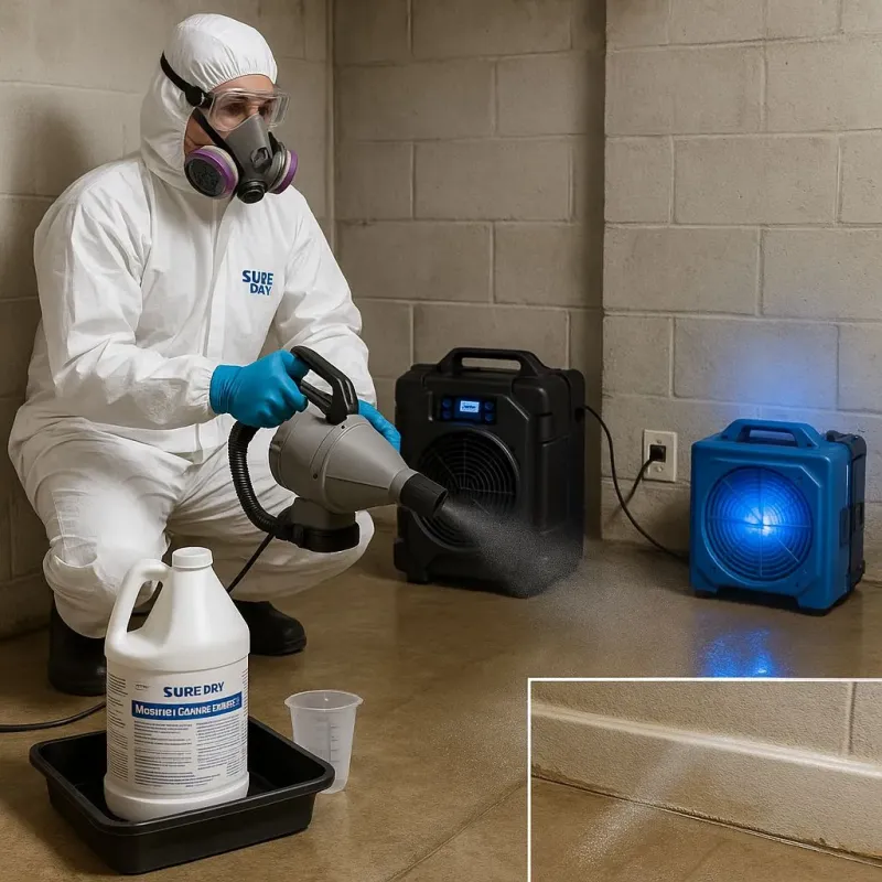 Sanitization and Odor Removal process in Raytown, MO