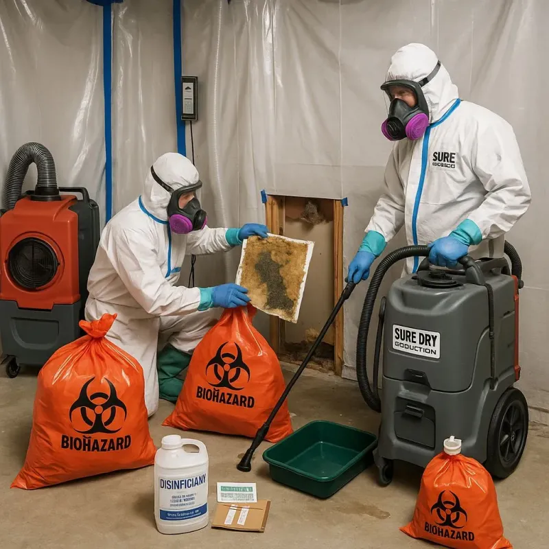Contaminated Water Handling Protocols process in Raytown, MO